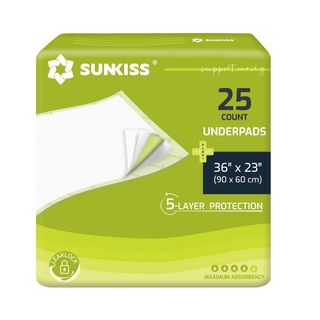 Пеленки универсальные "Sunkiss Forlife", 90х60см, 25 шт.