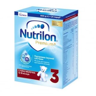Молочна суміш 0,6 кг Nutrilon 3