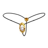 Стринги G-string Clitoral Jewelry с бусиной-стимулятором (13.10.83)