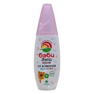 Բեբի դետա մանկական ակվա սփրեյ մոծակների դեմ 2-ը 1-ում 1 տարեկանից 100մլ