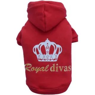 ჰუდი ,,Royal Divas", წითელი, ზომა :S (W031/S)