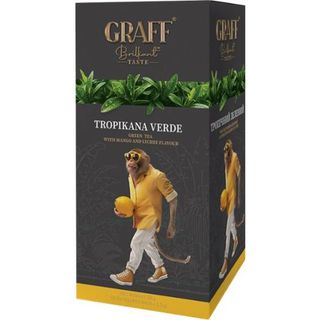Чай зелений Graff Тропічний зелений 20 саше по 1,5 г