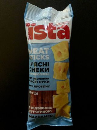 М'ясні снеки з відбірною курятиною Mazdamer, 80 г