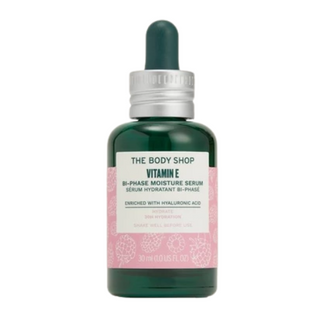 ბოდი შოპი - ვიტამინი E სახის ორფაზიანი დამატენიანებელი შრატი 30მლ 27033 VITAMIN E BI-PHASE MOISTURE SERUM 30ML 27033