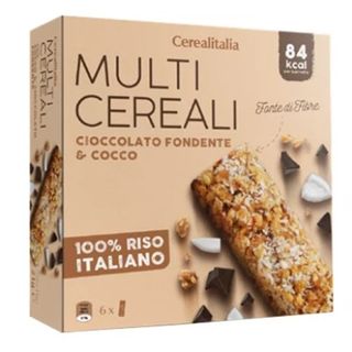 Батончик Мультизерновий Day By Day Шоколад & Кокос з Вітамінами і Мінералами TM Cerealitalia 126 г