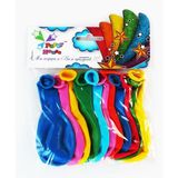 Кульки повітряні 10 дюймів пастель асорті 11 шт