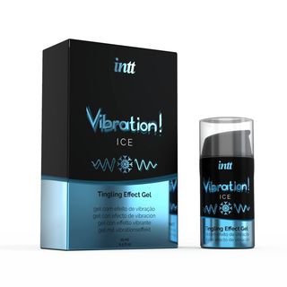 Рідкий вібратор Intt Vibration Ice (15 мл), густий гель, дуже незвичний, 
діє до 30 хвилин 