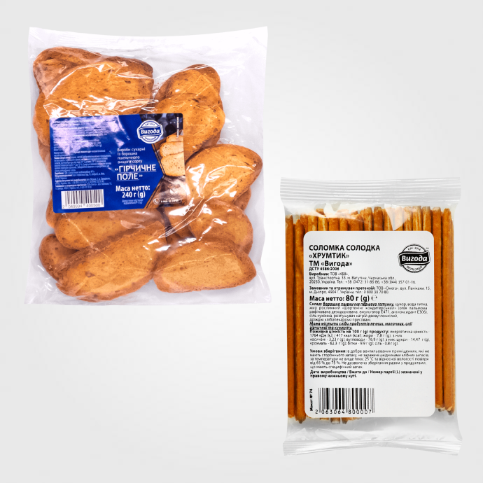 Сушки та сухарі