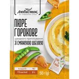 Пюре горохове Любисток зі смаженою цибулею 50 г