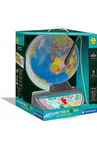 Clementoni Science & Play - საგანმანათლებლო მოლაპარაკე გლობუსი