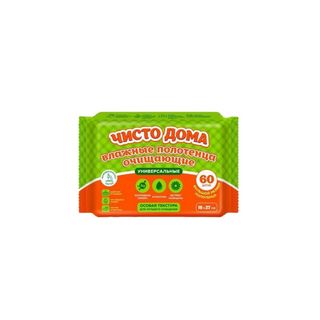 Влажные Полотенца Очищающие С Календулой 60Шт шк: 4610080728433