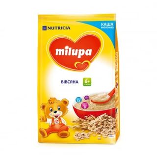 Каша 210г Milupa молочна швидкорозчинна вівсяна