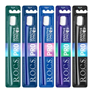 როქსი - კბ/ჯაგრისი PRO Sensitive რბილი 838 R.O.C.S. Toothbrush pro sensitive. soft 0838