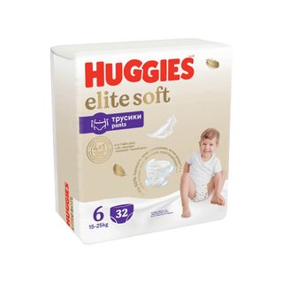 Huggies - ჰაგისი ელიტ სოფტი ტრუსი 16-22 კგ 32 ცალი 9385