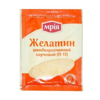 Желатин 25г Мрія швидкорозчинний