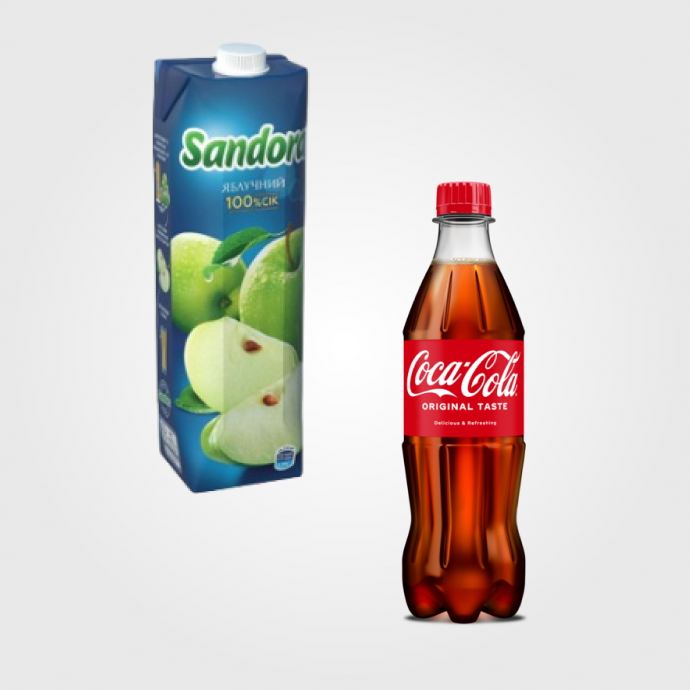 БЕЗАЛКОГОЛЬНІ НАПОЇ