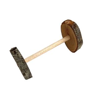 Іграшка для гризуна Master Zoo - гантеля дерев_яна 8*4см