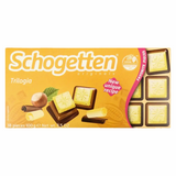 Шоколад Schogetten молочний Трилогія 100 г