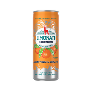 Лимонад Borjomi Limonati Мандарин ж/б, 330 мл.