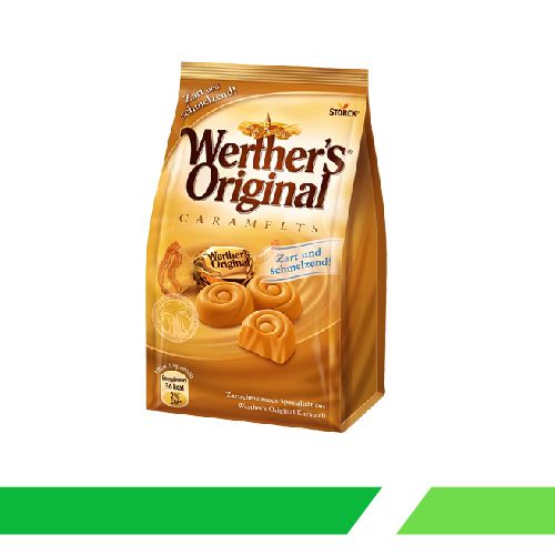 კარამელი დაფასოებული