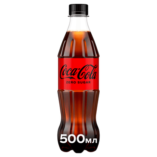 Напій Coca-Cola Zero сильногазований 0.5 л