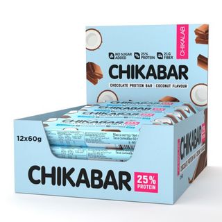 ChikaLab პროტეინ ბარი – ქოქოსი შოკოლადის შიგთავსით 60გრ