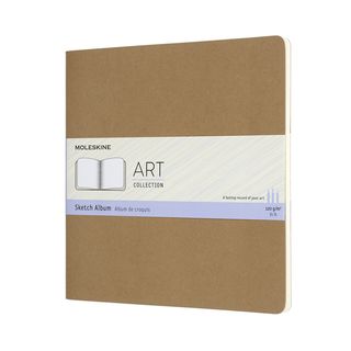 Записник Moleskine Art Cahier Квадратний / Для Нарисів Беж