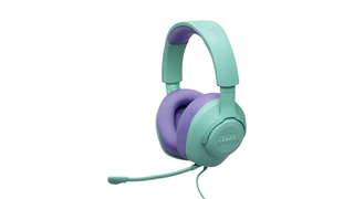 გეიმინგ ჰედსეტი JBL Quantum 100M2 Cyan 859