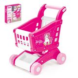 ვარდისფერი ურიკა მარტორქას ილუსტრაციით