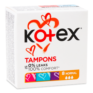 Тампони Kotex Normal 8шт