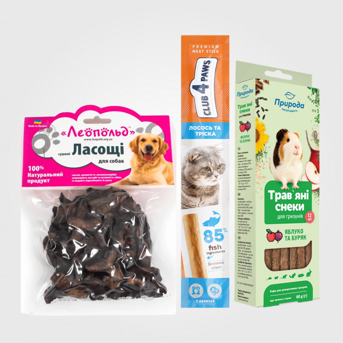 Ласощі для тварин