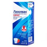 Лазолван З Полунично-вершковим Смаком Сироп 30 Мг/5 Мл Фл. 100 Мл №1
