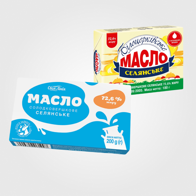 Масло і маргарин.