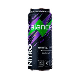 НАПИТОК ЭНЕРГЕТИЧЕСКИЙ NITRO BALANCE BLUEBERRY&GUAVA 0,45Л Ж/Б
