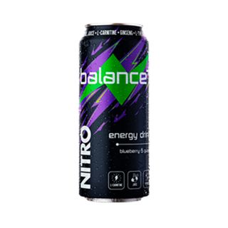 НАПИТОК ЭНЕРГЕТИЧЕСКИЙ NITRO BALANCE BLUEBERRY&GUAVA 0,45Л Ж/Б