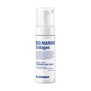 Пінка для вмивання Bio Marine Collagen з колагеном і клітинною водою Mr.SCRUBBER