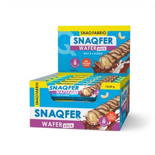 SNAQ FABRIQ "WAFERS" ვაფლი რძიანი თხილის არომატით 20გრ