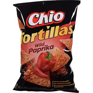 Чипси Чіо Тортілас 125 г зі смаком дикої паприки