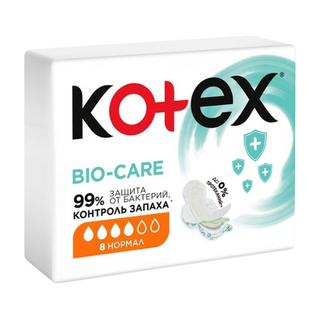 კოტექსი - ბიო ქეარ ნორმალი #8 868 Kotex - Bio Care Normal 0868 N8