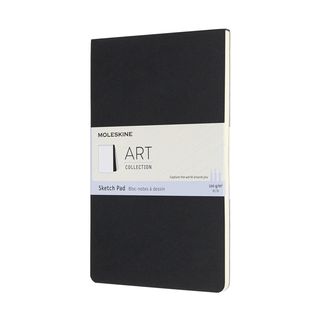 Записник Moleskine Art Pad Середній / Для Нарисів Чорний