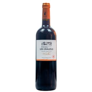 Вино "Chateau Les Grauzils Cuvee Tradition" червоне сухе 0,75л 13,5%