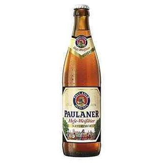 ლუდი/პაულანერი გაუფილტრავი 5.5%/0.5ლ შუშა