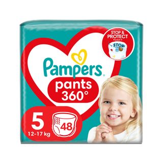 Трусики-підгузки Pampers для дітей 5 12-17кг 48шт/уп