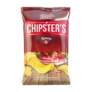 ჩიფსი კარტოფილი ბეკონით 60გრ ჩიფსტერს