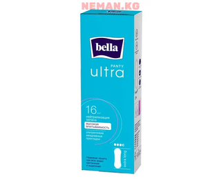 Bella, прокладки ежедневные, ultra large, 18 шт