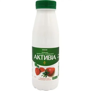 Біфідойогурт Danone Активіа полуниця 1.5 % 290 г