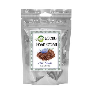 Flax seed (50 g) - სელის მარცვლები(100გ)/4860103390790