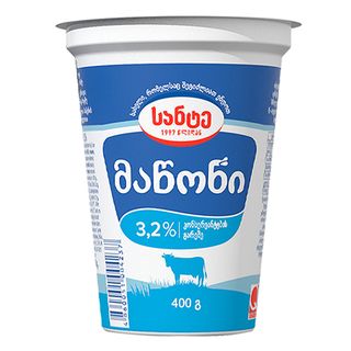 სანტე მაწონი 3.2% 400 გ./4860051004237