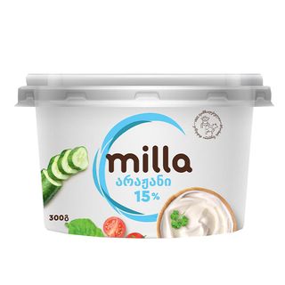 არაჟანი 15% 300გრ მილა