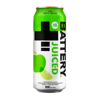 Енергетик Battery Juiced Sour Apple з/б 0.5л